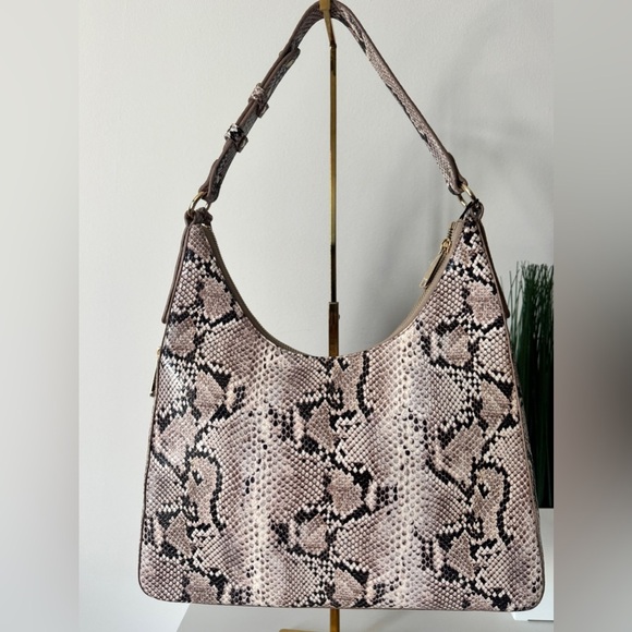 Brahmin Tabitha Beige Sandcastle Leather Shoulder NWT - Picture 5 of 15